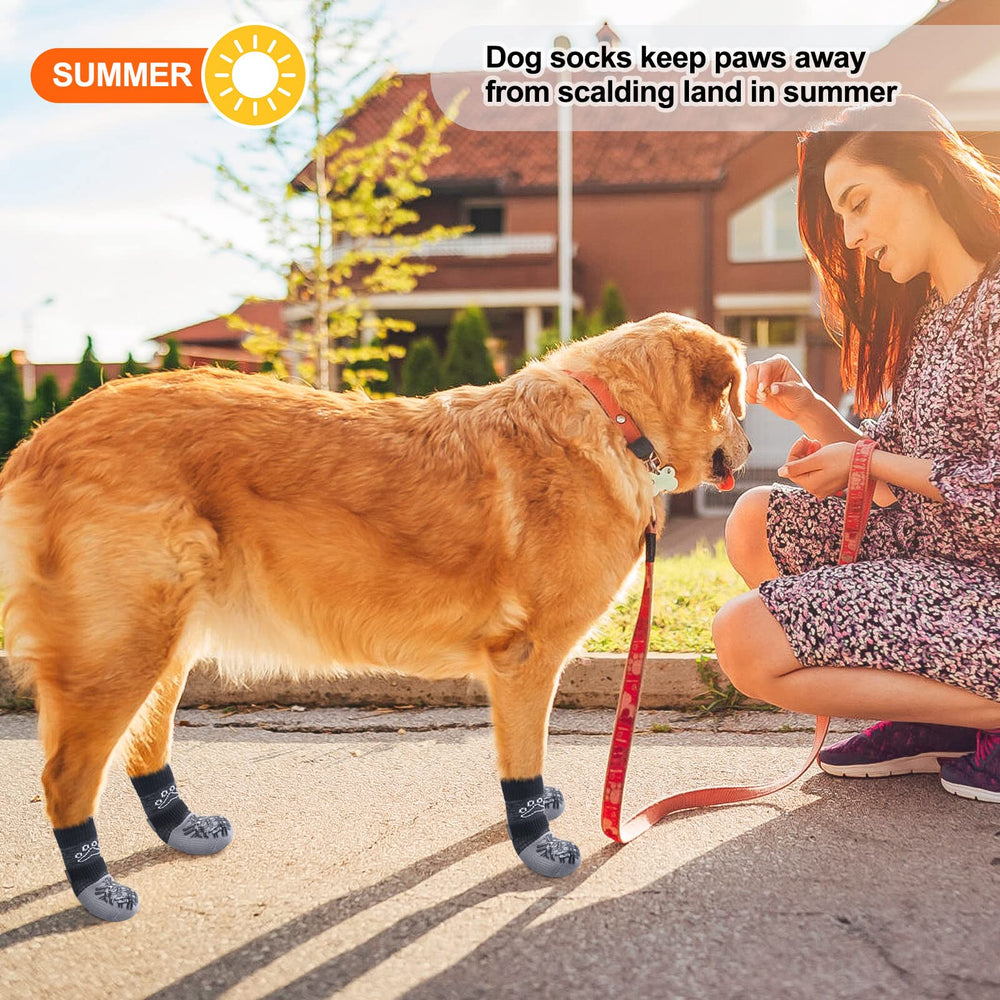 Calcetines BEAUTYZOO para perro con ajuste elastico mayor seguridad