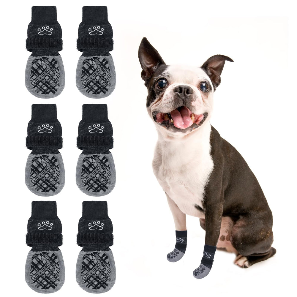 Calcetines BEAUTYZOO para perros evitan lamidas y protegen suelos