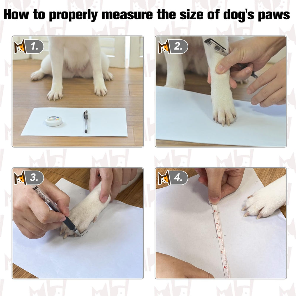 Protección de uñas con calcetines Beautyzoo para perros