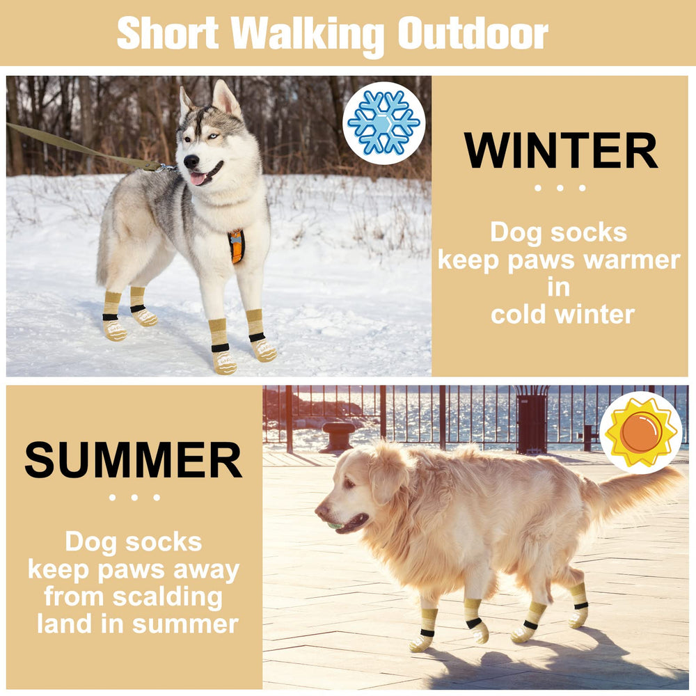 Calcetines Beautyzoo talla grande para perros grandes y activos