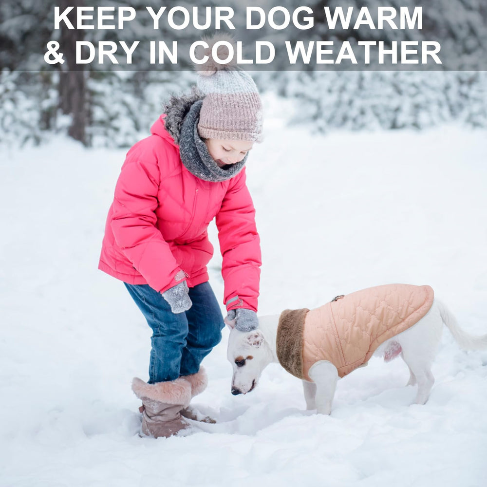 BEAUTYZOO capa de invierno talla XS, ajuste seguro para perros pequeños