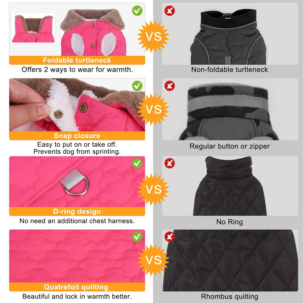BEAUTYZOO chaleco para perro con arnés integrado y ajuste seguro, paseos tranquilos.