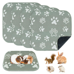 Forro lavable de BEAUTYZOO para jaula de cobaya 12x12, protege el piso.