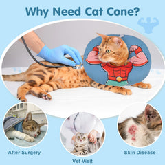 BEAUTYZOO collar-ajuste-cordon-gato demuestra ajuste seguro para talla mediana