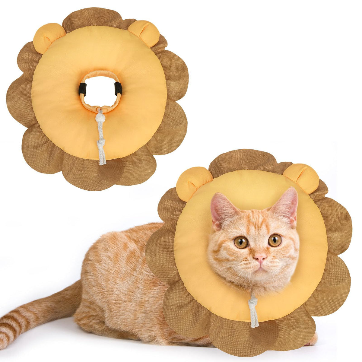 BEAUTYZOO collar cono suave para gatos, cómodo y evita lamidos durante la recuperación