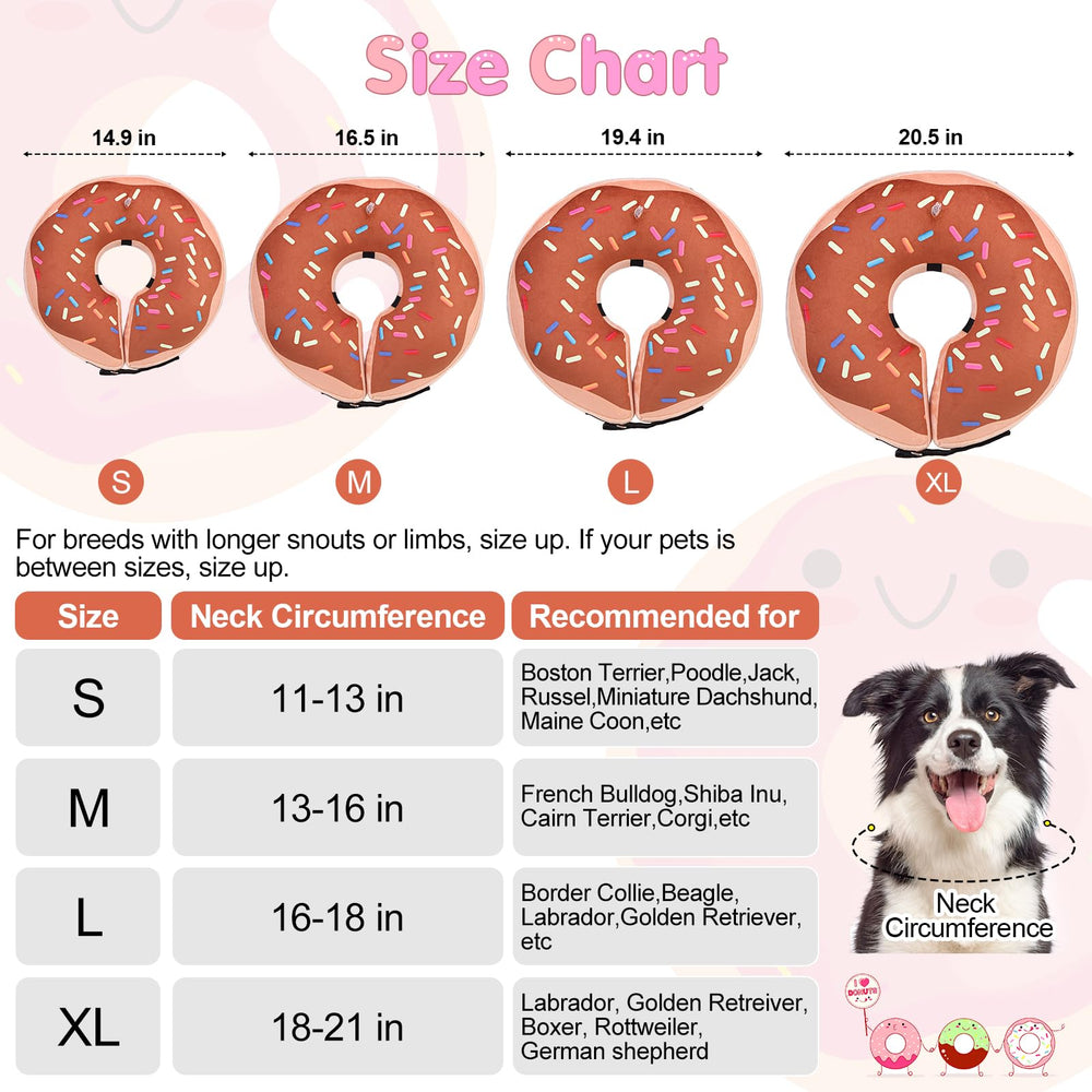 BEAUTYZOO collar-donut-inflable-xl-ajuste-hebilla, ajuste seguro para confort nocturno