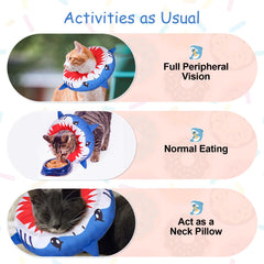 BEAUTYZOO collar-donut-protector-suave ofrece comodidad sin incomodar durante la siesta