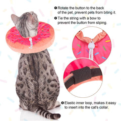 BEAUTYZOO collar gato rosa M se lava a máquina fácilmente.