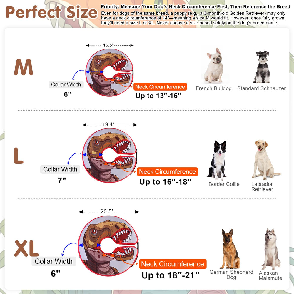 BEAUTYZOO funda lavable para collar inflable, fácil limpieza XL