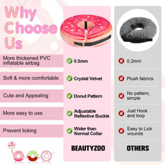 Cono con reflectivo BEAUTYZOO mejora visibilidad nocturna.