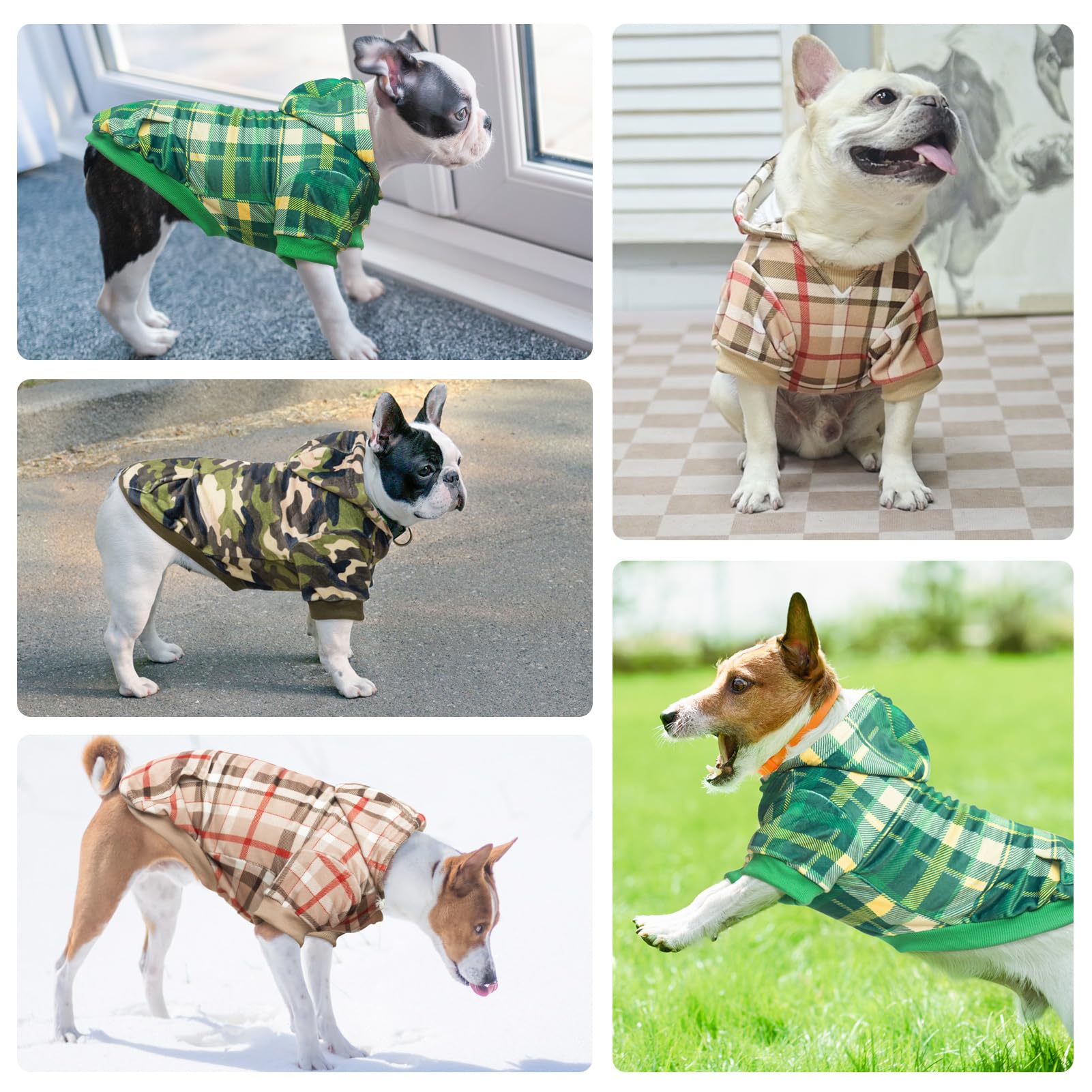 BEAUTYZOO diseño fácil de poner, cuello y puños elásticos para paso suave.