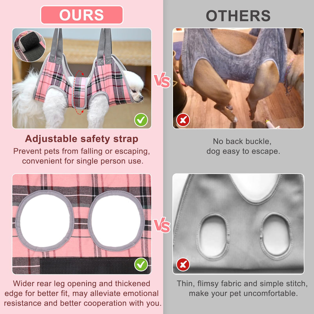 BEAUTYZOO diseño de cuello y pecho amplios, cómodo para perros y gatos.