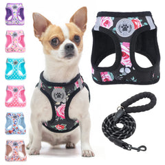 Arnés floral reflectivo de BEAUTYZOO para paseos nocturnos seguros