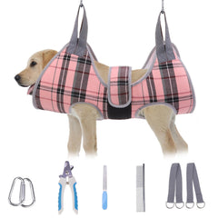 BEAUTYZOO hamaca de peluquería para perros mediano, soporte cómodo para uñas.
