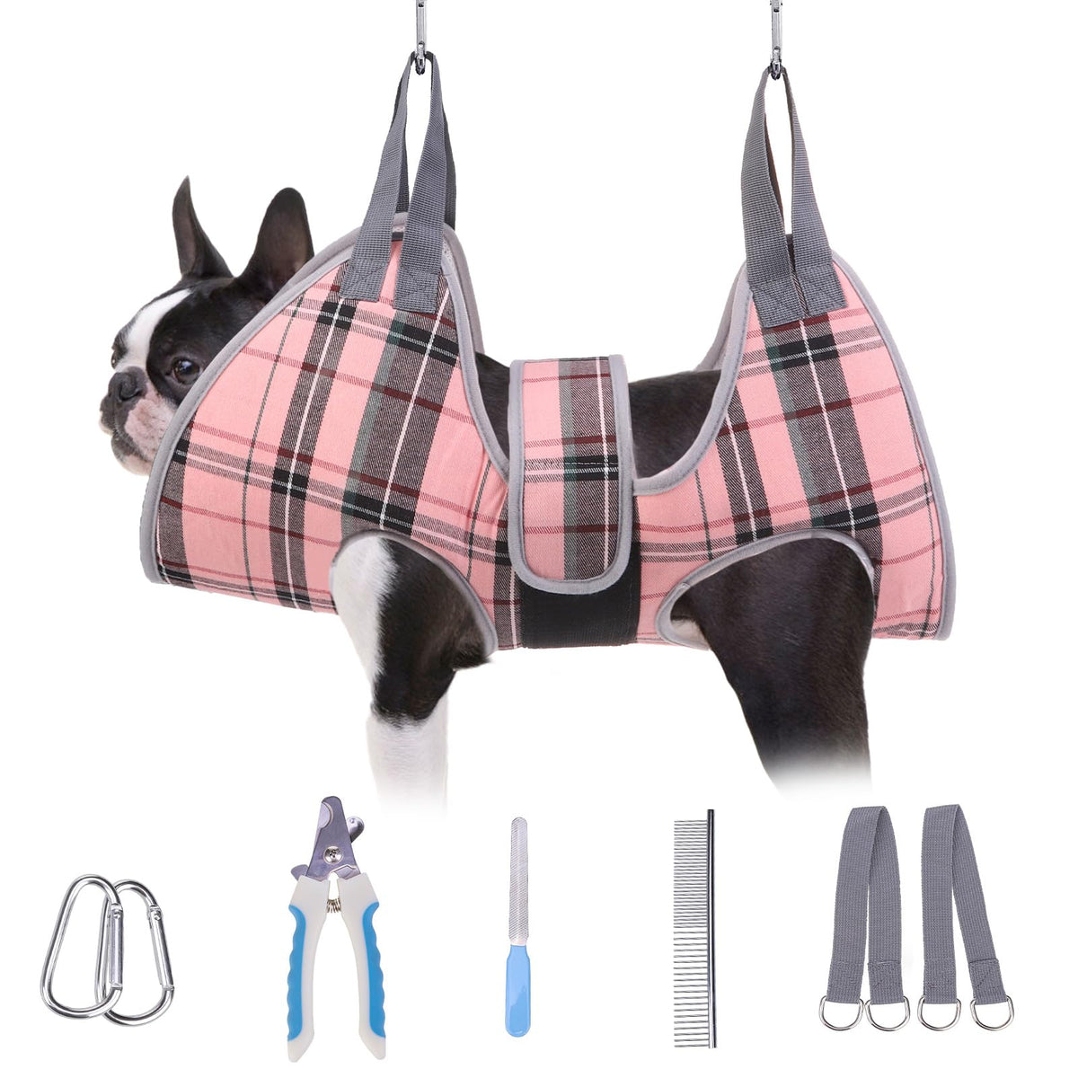 BEAUTYZOO kit de cuidado para perro pequeño, útil para cortes de uñas y peinado.