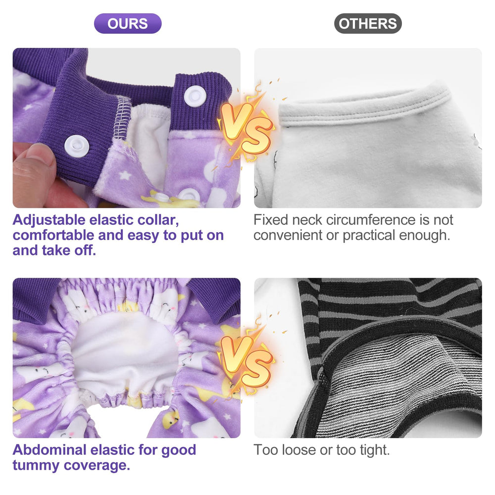 BEAUTYZOO pijama XS, apto para todas las estaciones, practicidad durante todo el año.