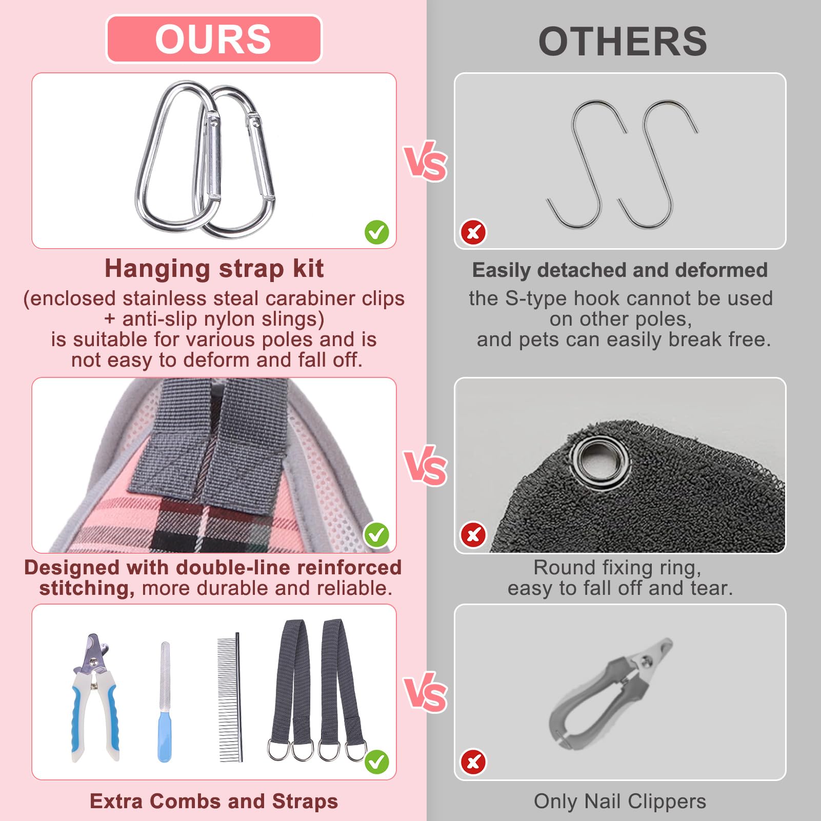 BEAUTYZOO recortauñas con sistema seguro para evitar cortes accidentales.
