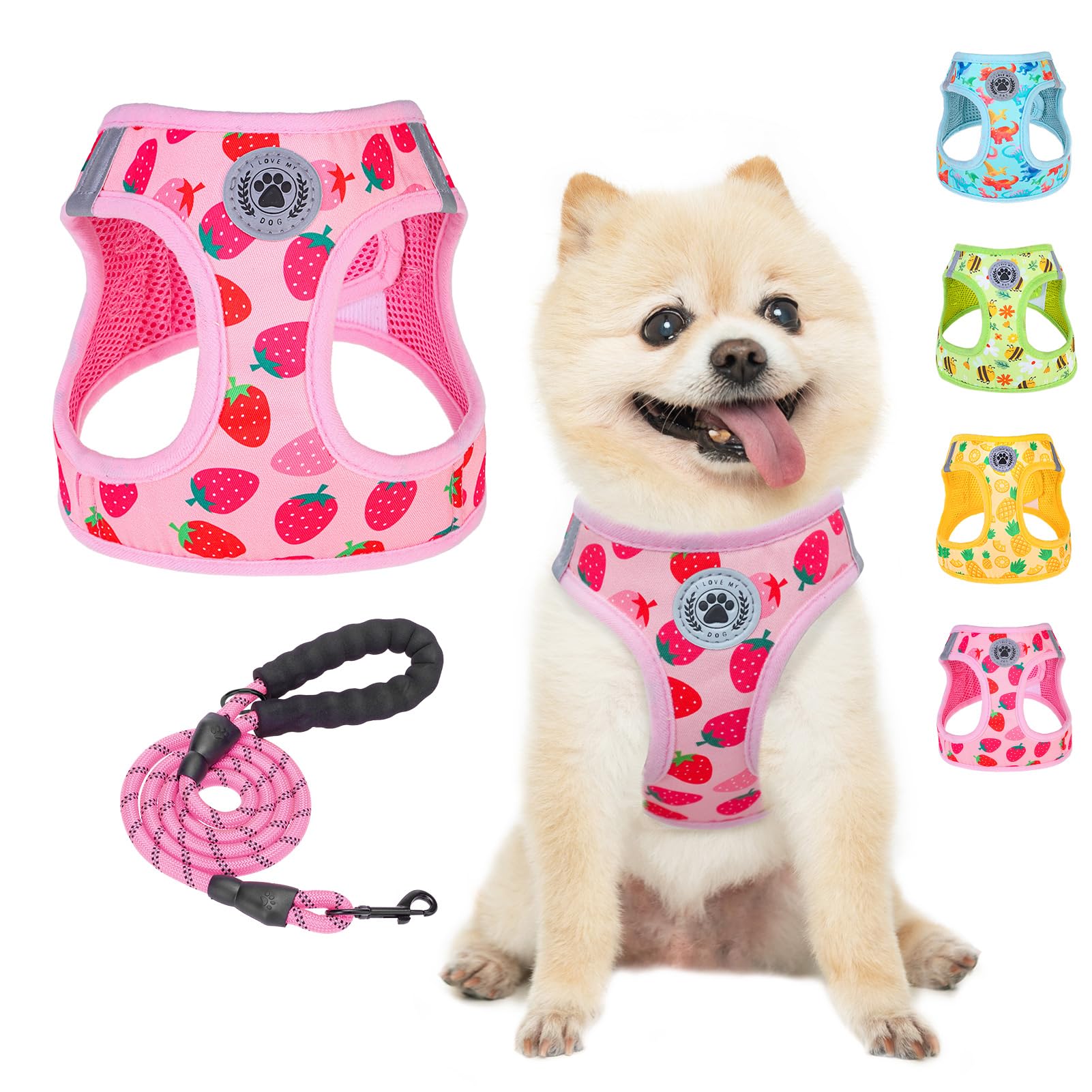 BEAUTYZOO arnes-fruta-patron: cómodo para paseos diarios con ajuste seguro