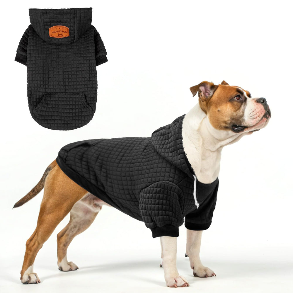 BEAUTYZOO suéter extragrande con bolsillo, ideal para snacks durante paseos.