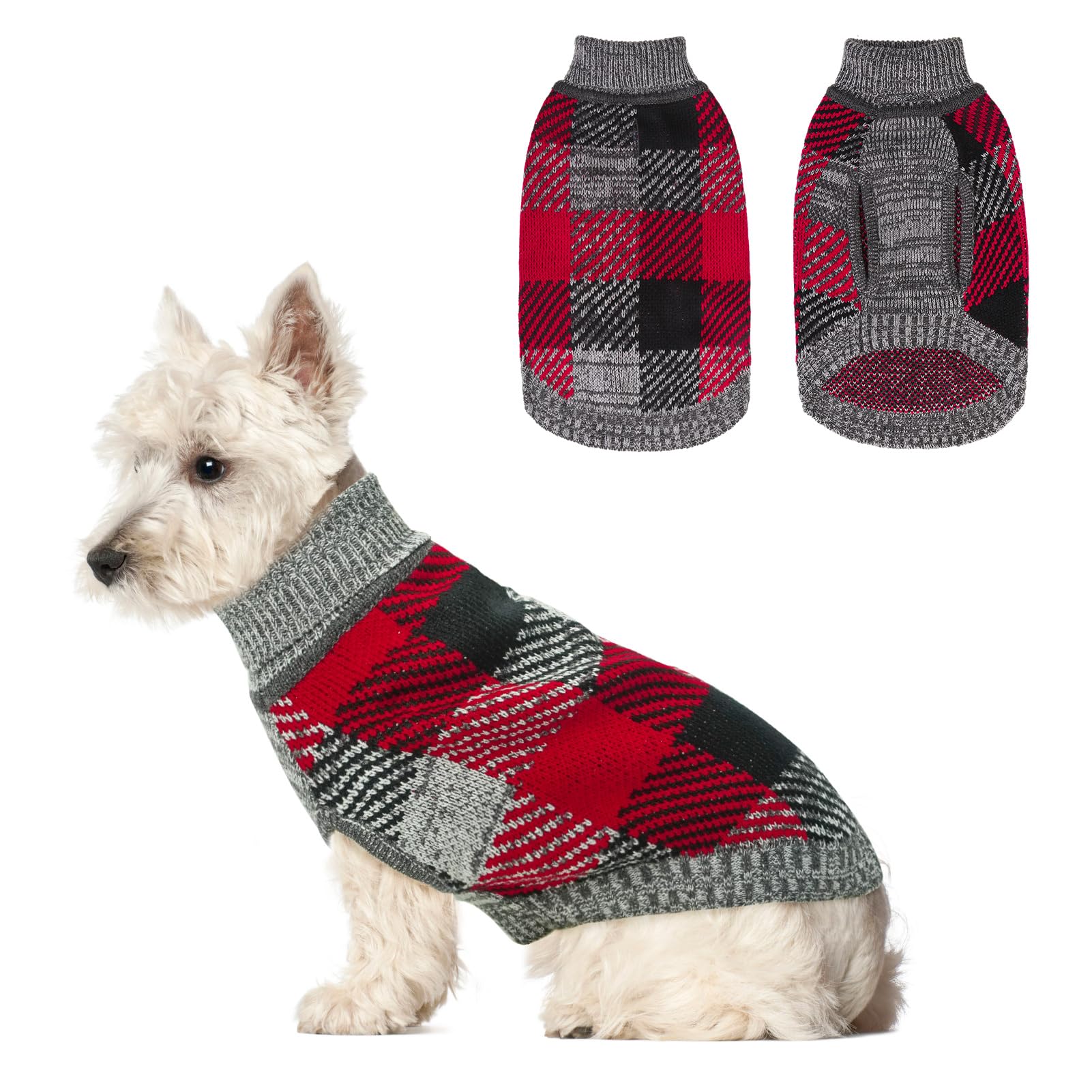 BEAUTYZOO sudadera para perro pequeño frente cálida y suave para días fríos