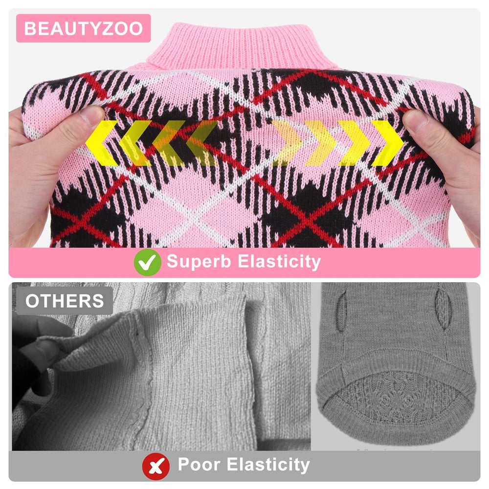 BEAUTYZOO suéter rosa, perfecto para uso diario y salidas familiares
