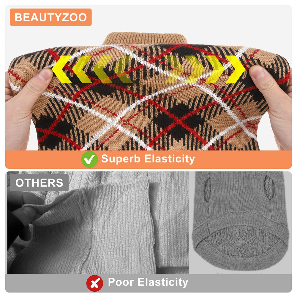 BEAUTYZOO suéter para perro grande, uso diario elegante y práctico.