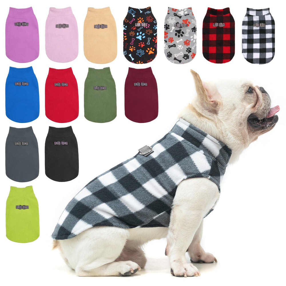 BEAUTYZOO suéter chaleco frente: abrigo suave para paseos fríos