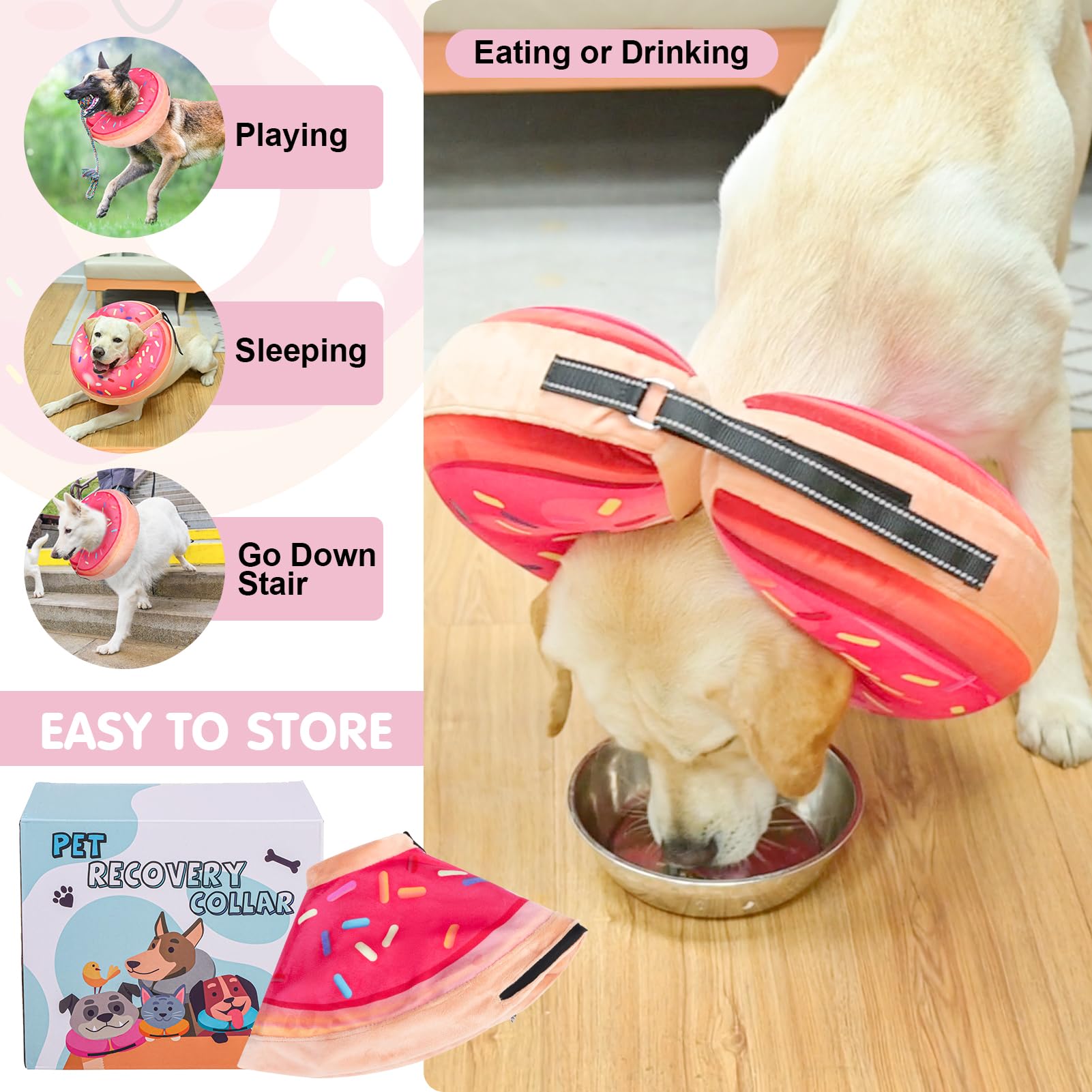 BEAUTYZOO talla S para perros pequeños, ajuste cómodo.