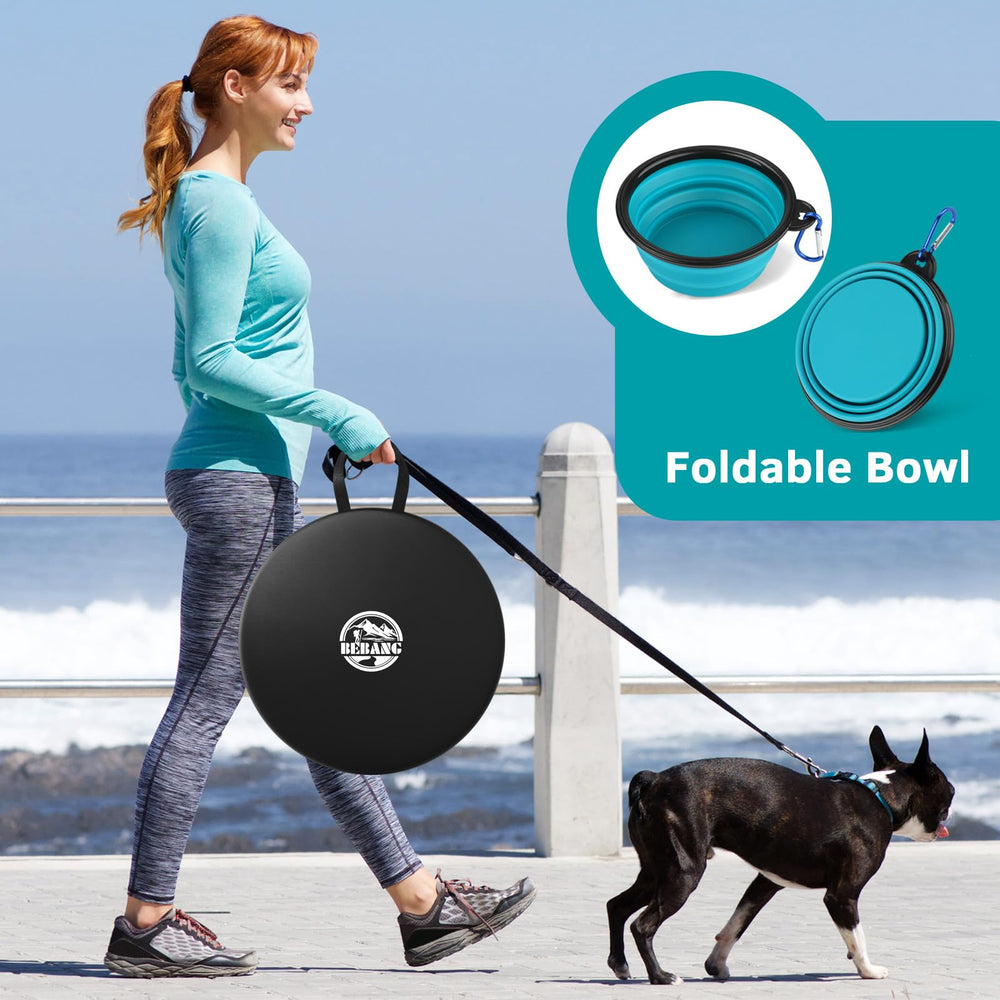 BEBANG Plato plegable incluido para comida al aire libre.