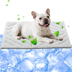 Almohadilla enfriante BECROWM para perro, plegable y portátil para viajar