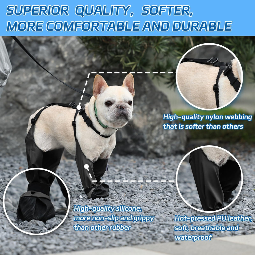 BECROWM botas con ajuste doble para un calce seguro y estable.