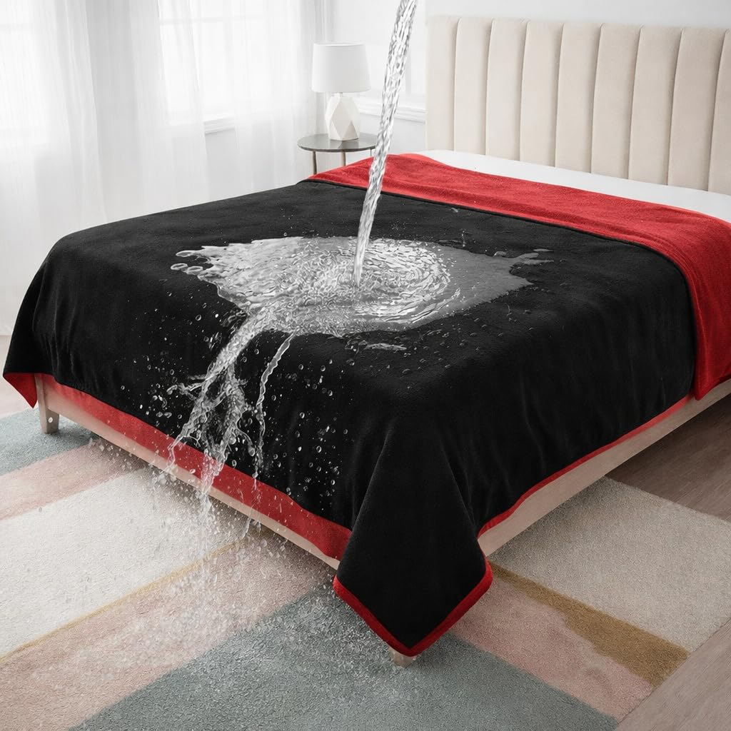 Manta impermeable Bedding Aid para cama, protección contra derrames y salpicaduras.