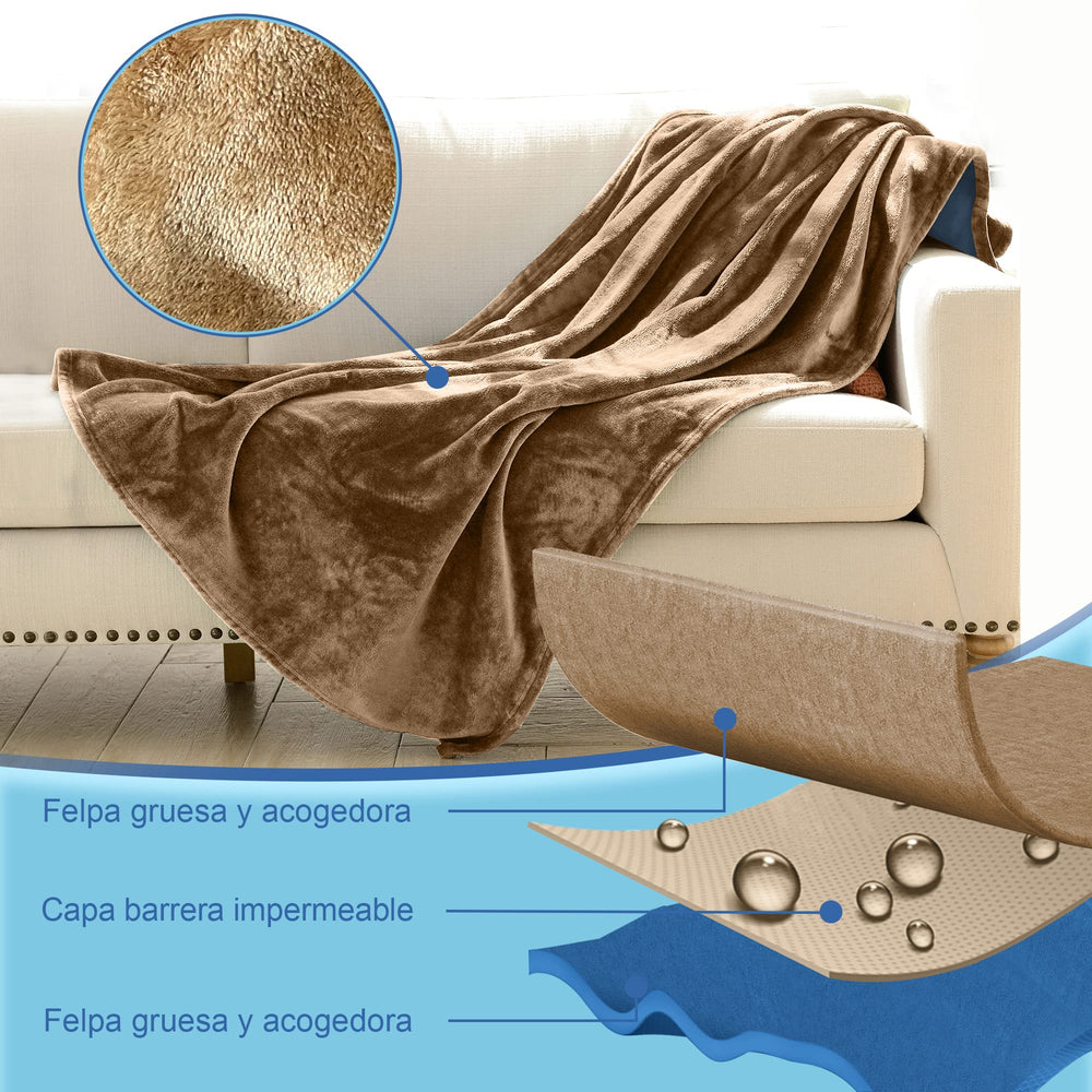 Manta Bedding Aid doble cara, ideal para uso versátil en casa
