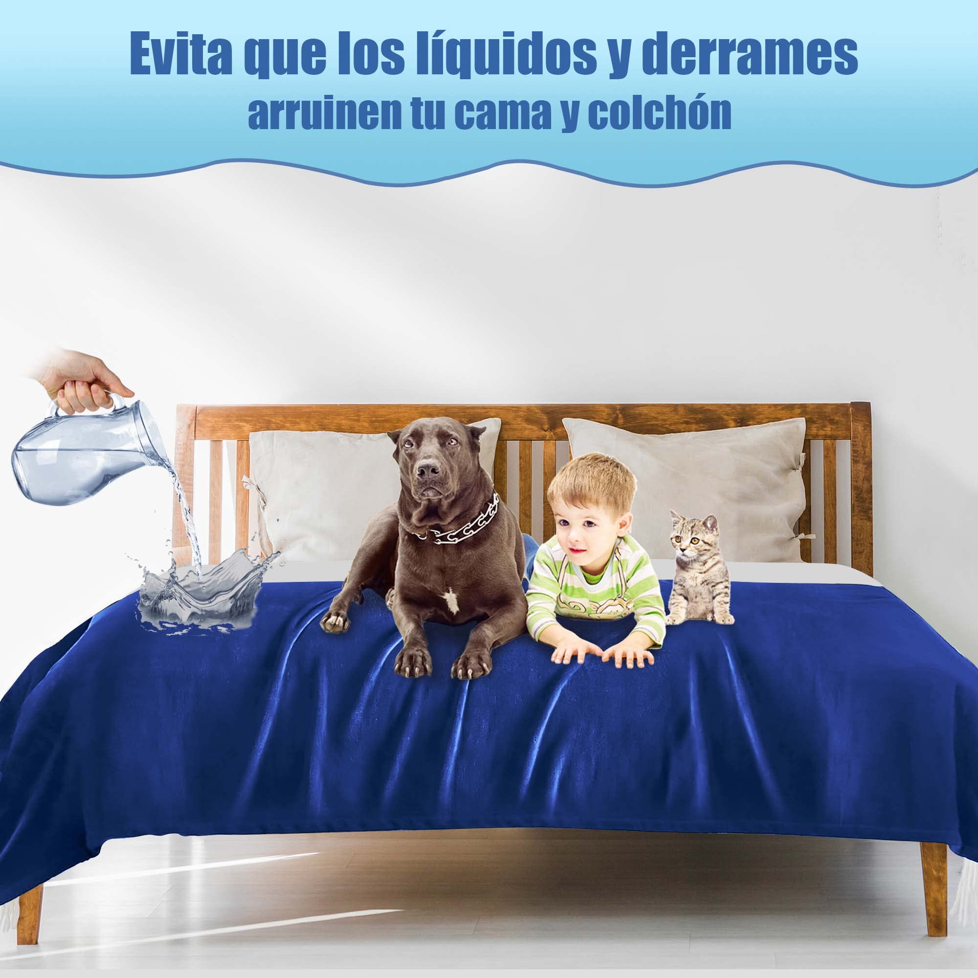 Manta Bedding Aid lavado fácil, mantenimiento sencillo y uso diario.