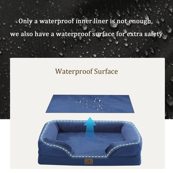 Bedfolks almohadilla con bolster cuatro lados ofrece apoyo para cabeza y cuello.