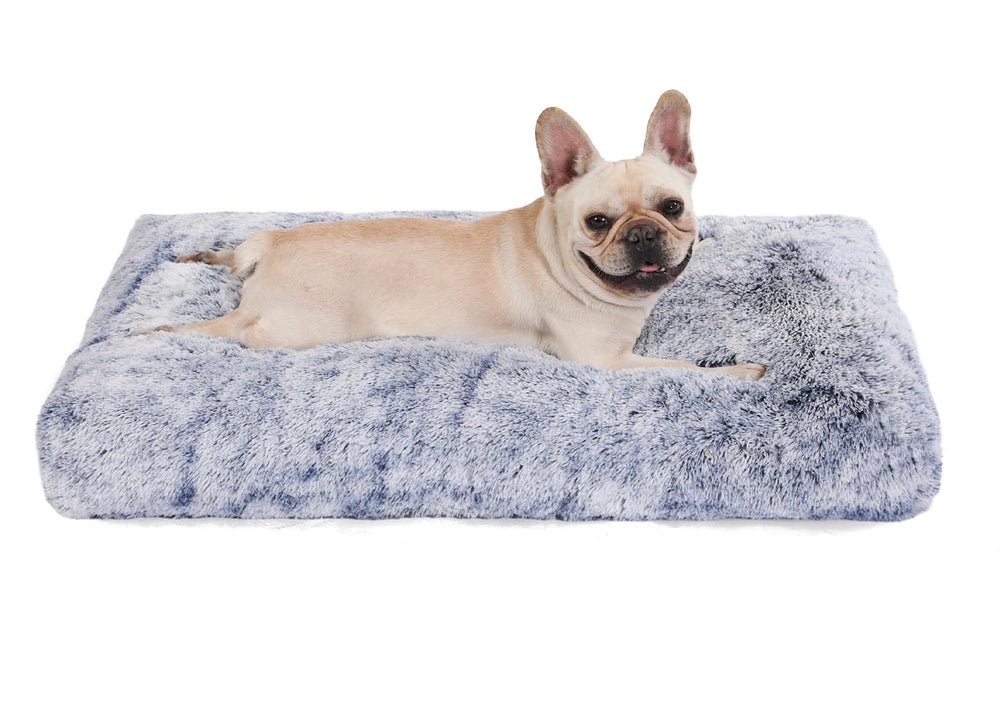 Bedfolks cama-jaula impermeable con forro peludo para mayor comodidad.