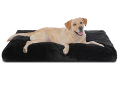Bedfolks cama-jaula impermeable con funda peluche para confort