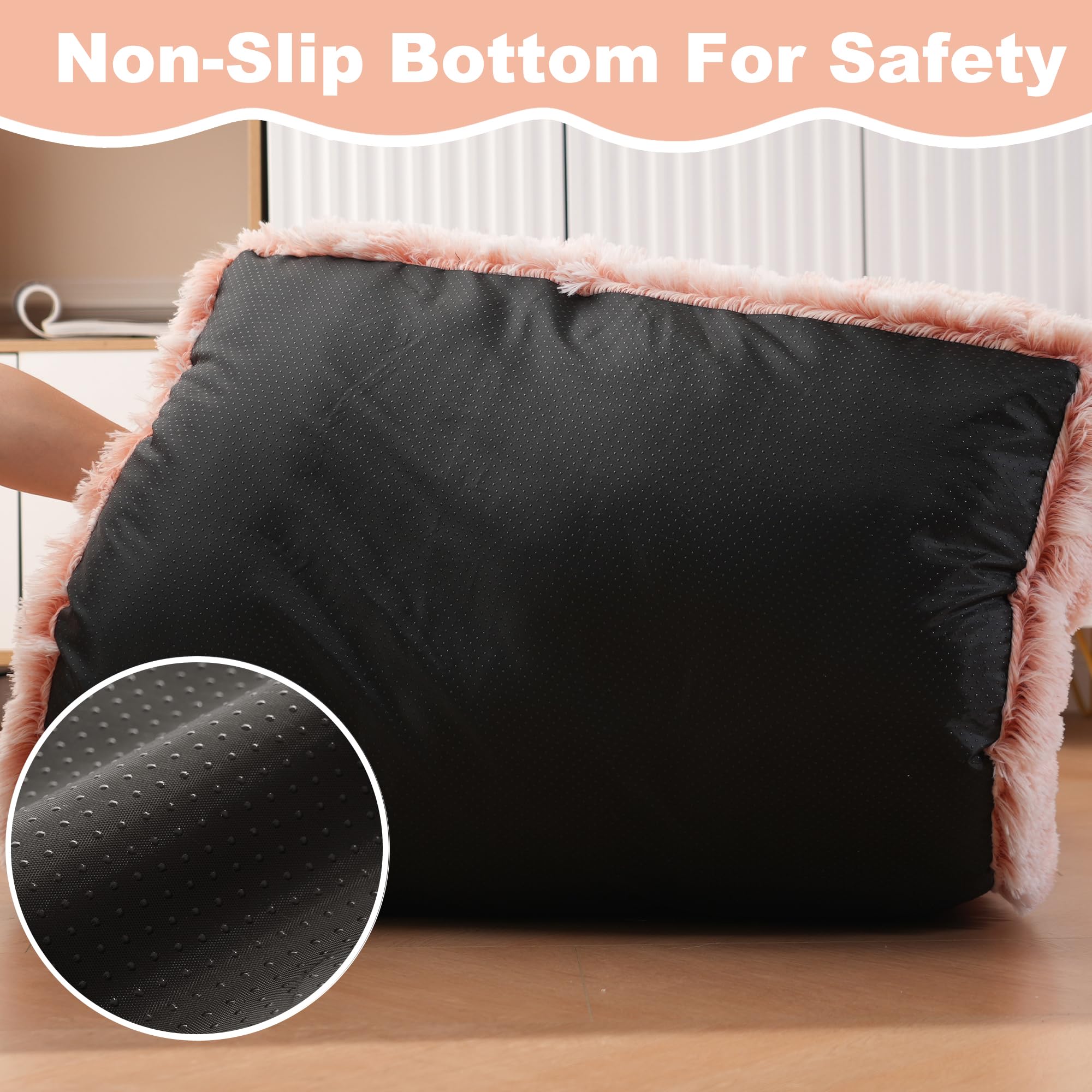 Bedfolks cama jaula rosa medidas 35x23: apta para jaulas 36x23