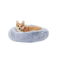 Bedfolks cama rosquilla navy 30 pulgadas para comodidad envolvente.