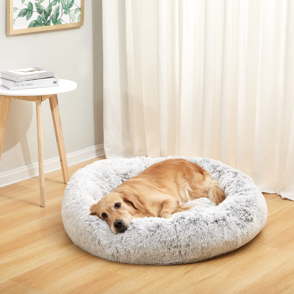 Bedfolks Cama para Perro con forro suave al tacto para noches cálidas.