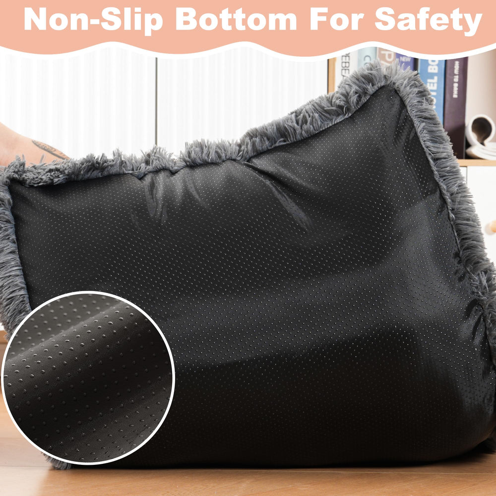 Bedfolks reverso laminado impermeable protege el interior frente a líquidos.