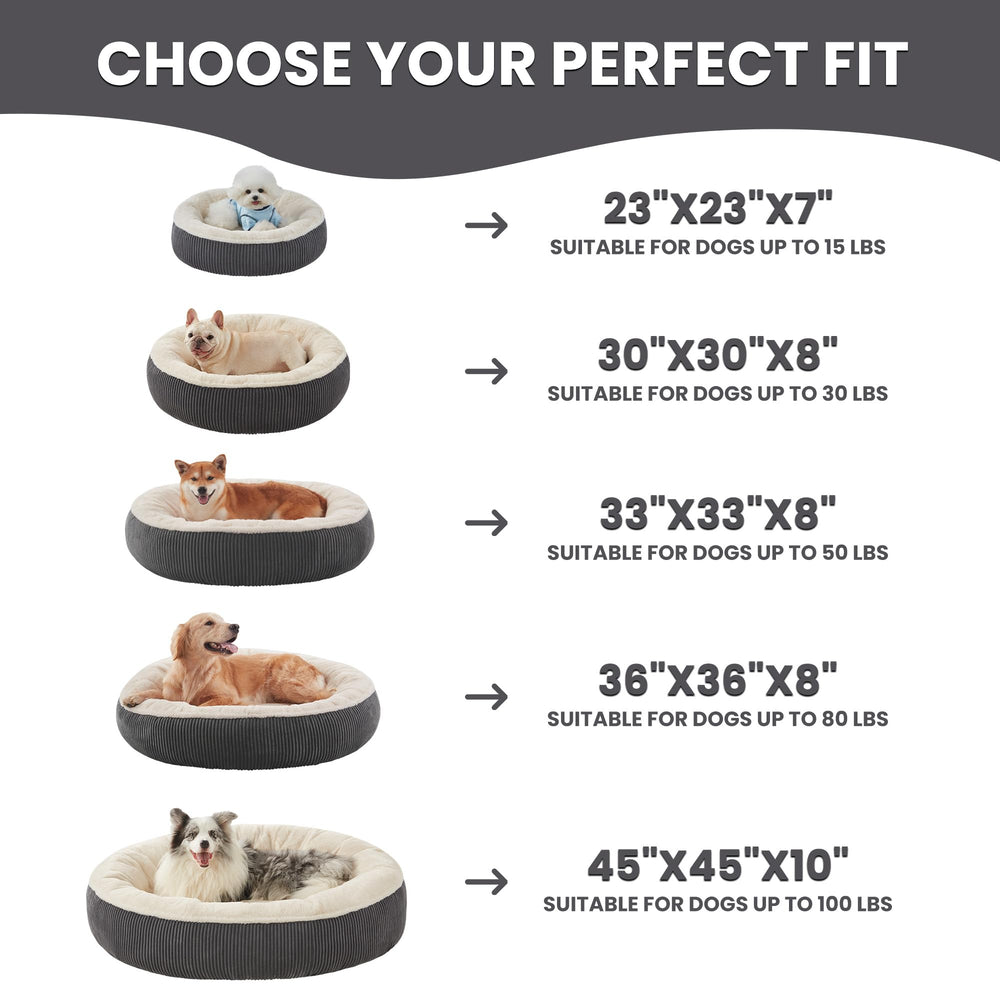 BedStill cama para perros de hasta 80 libras con soporte.