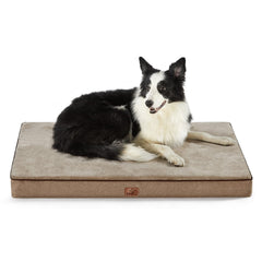 Bedsure almohadón ortopédico para perros con funda removible y lavable