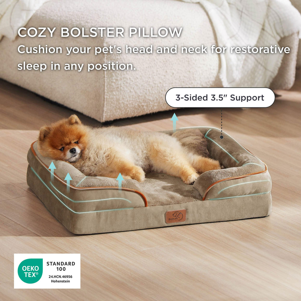 Base antideslizante que mantiene estable la cama de perro