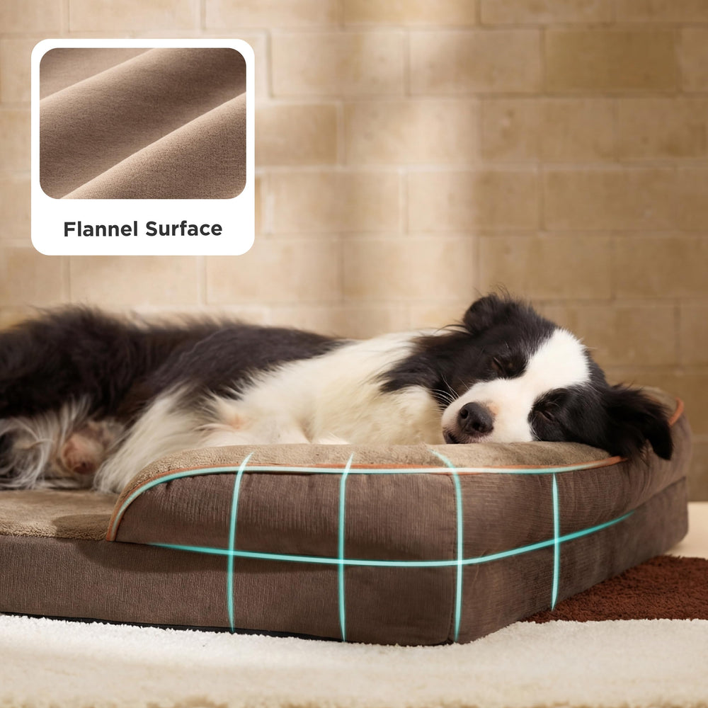 Bedsure cojín de cuatro lados ofrece soporte para cabeza y cuello.