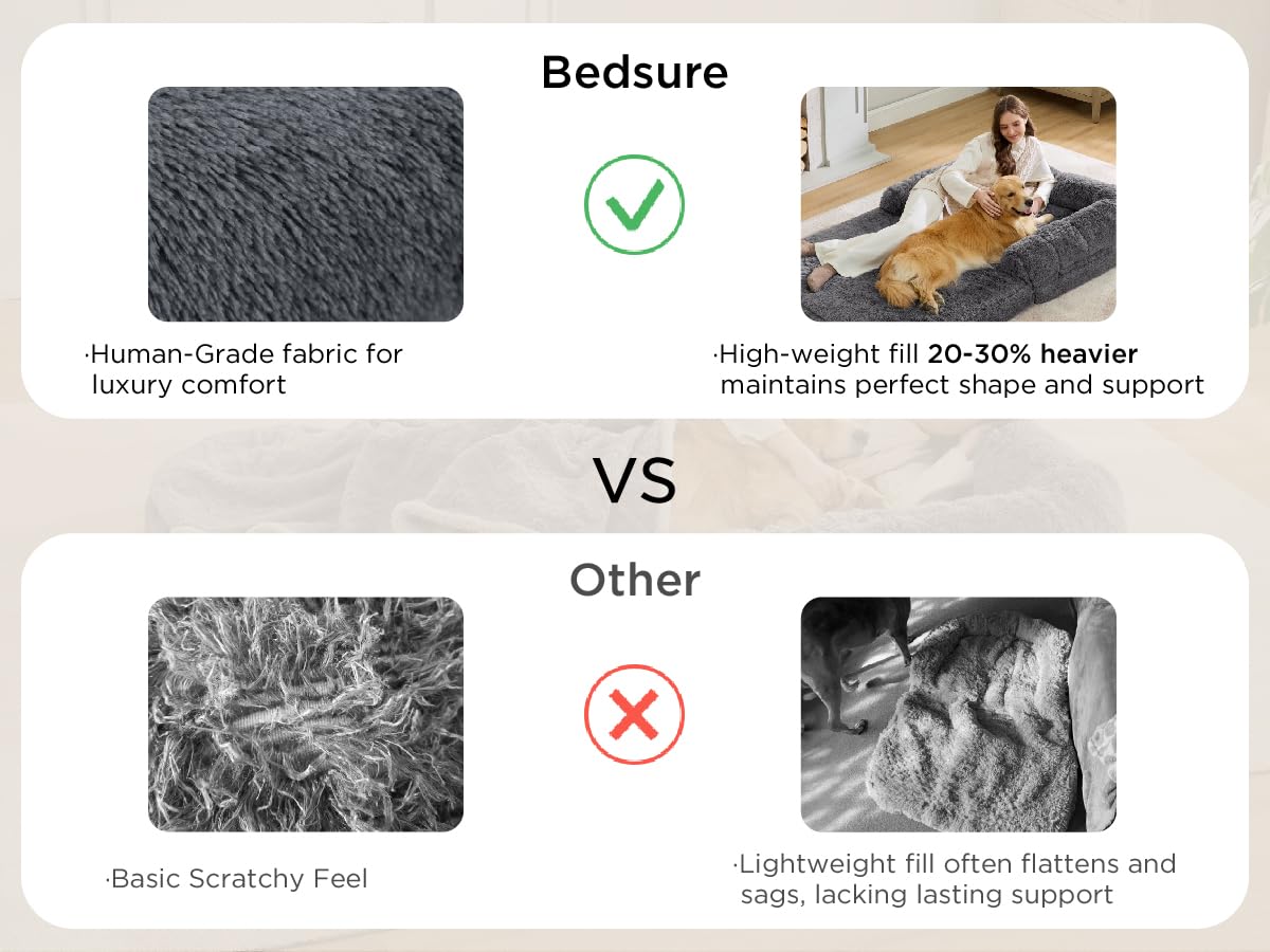 Bedsure borde acolchado soporte cabeza para lectura o sueño