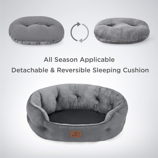 Bedsure cojín removible, facilita limpieza y lavado