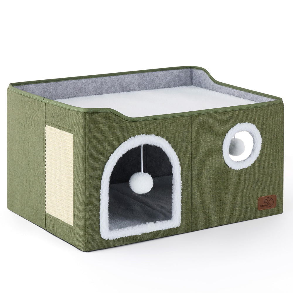 Bedsure cama cueva gatos uso-sala como refugio decorativo