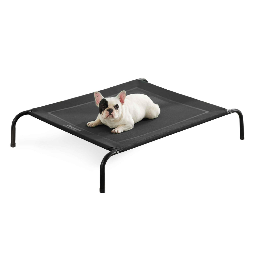 Bedsure cama elevada para perros con malla transpirable: enfriamiento suave para mascotas.