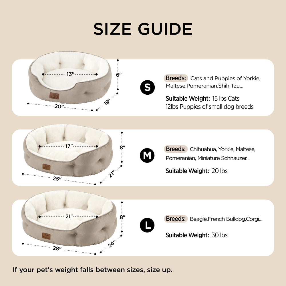Bedsure cama gato con funda lavable para mantenimiento sencillo.